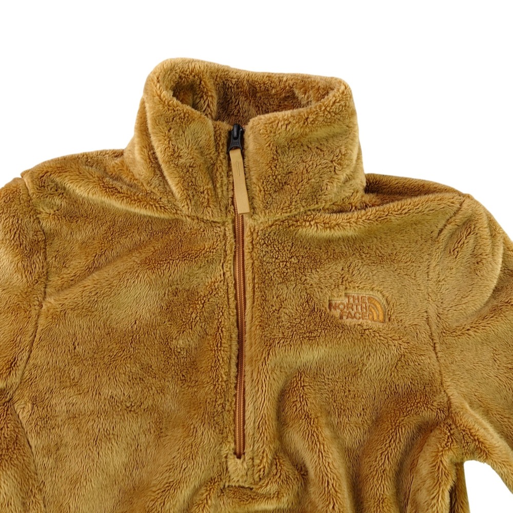 The North Face Osito Fleece Pullover Womens XS Brown 1/4 Zip NF0A7UQM